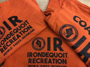 Irondequoit Recreation t-shirts by Absolute Screen Printing