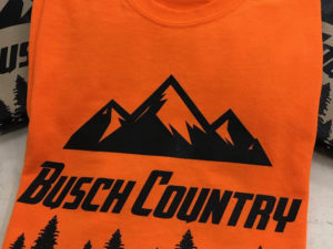 Busch Country t-shirt designed by Absolute Screen Printing