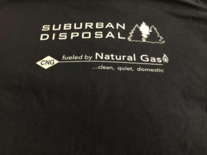 T-shirt for Suburban Disposal